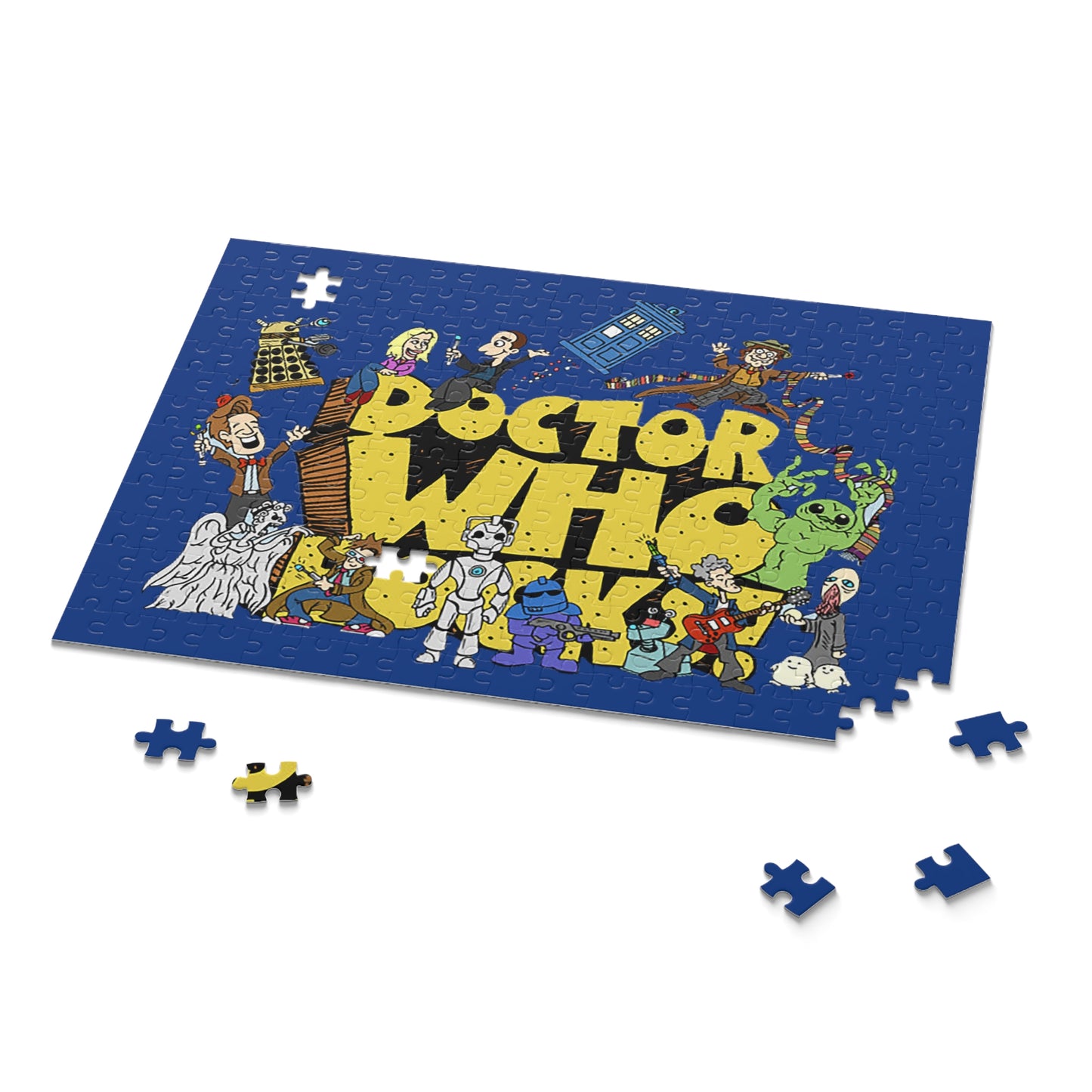 Doctor Who Rocks Puzzle (120, 252, 500-Piece)