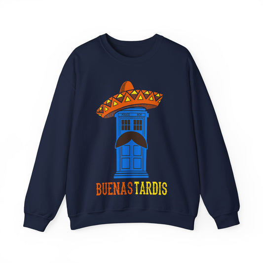 Buenas Tardis Unisex Heavy Blend™ Crewneck Sweatshirt