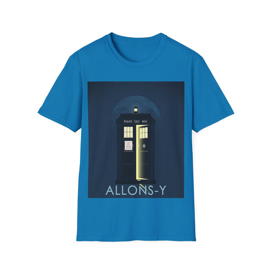 Doctor Who Tardis Allonsy Unisex Softstyle T-Shirt