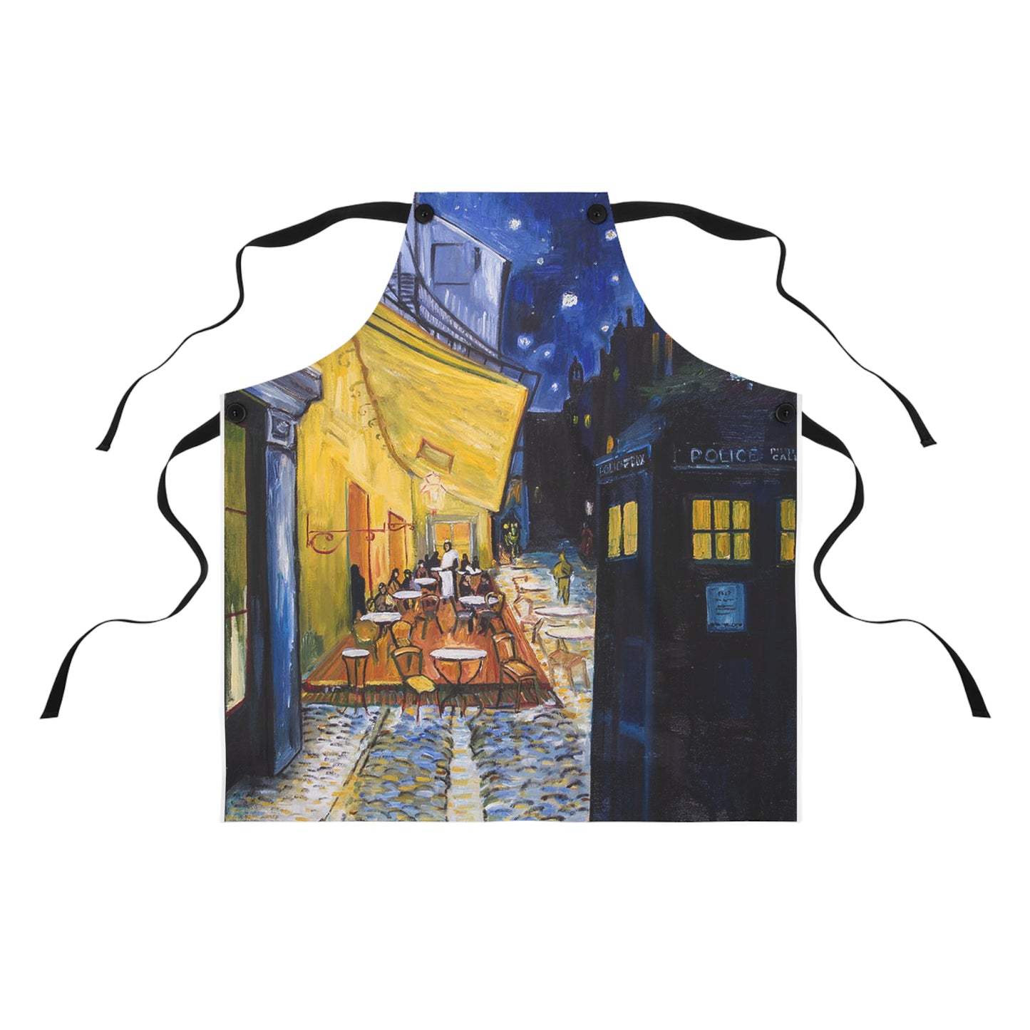 Van Gogh Cafe Tardis Apron (AOP)