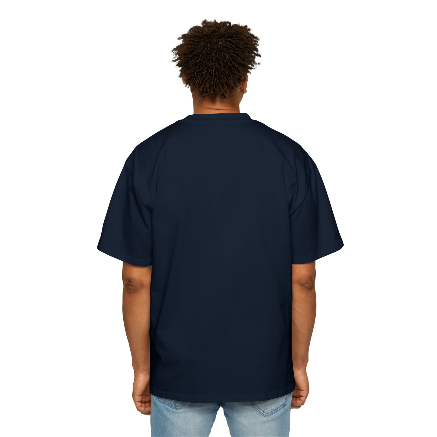 New Tardis Men's Heavy Oversized Tee