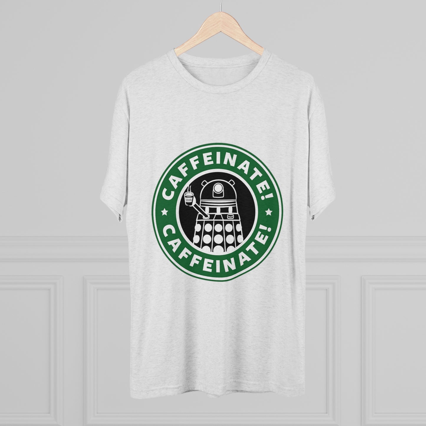 Coffee Premium Tardis Unisex Tri-Blend Crew Tee