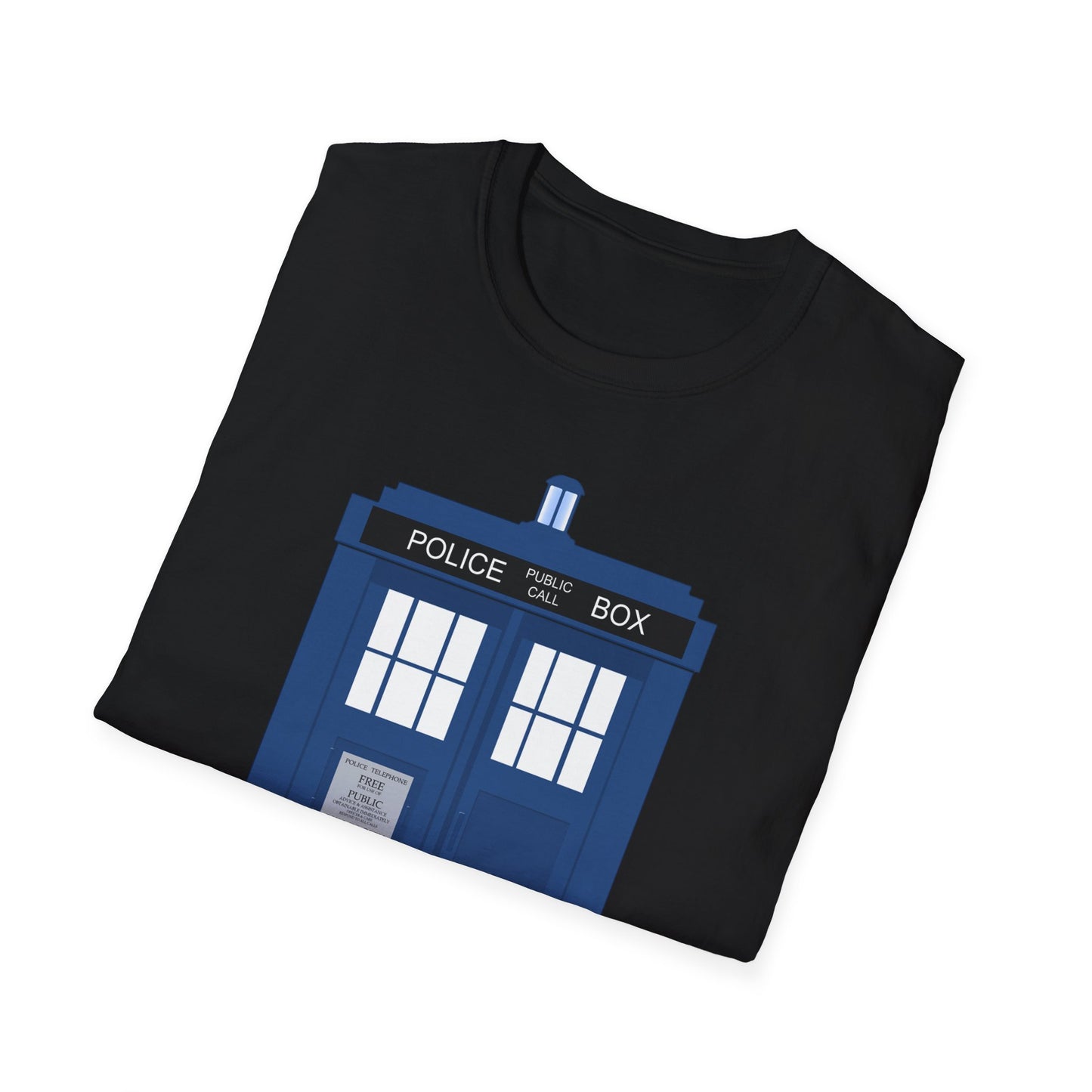 Doctor Who Tardis Unisex Softstyle T-Shirt