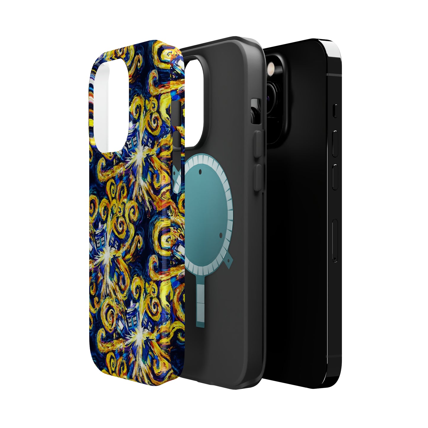 New iPhone 15 MagSafe Tough Cases Van Gogh Tardis