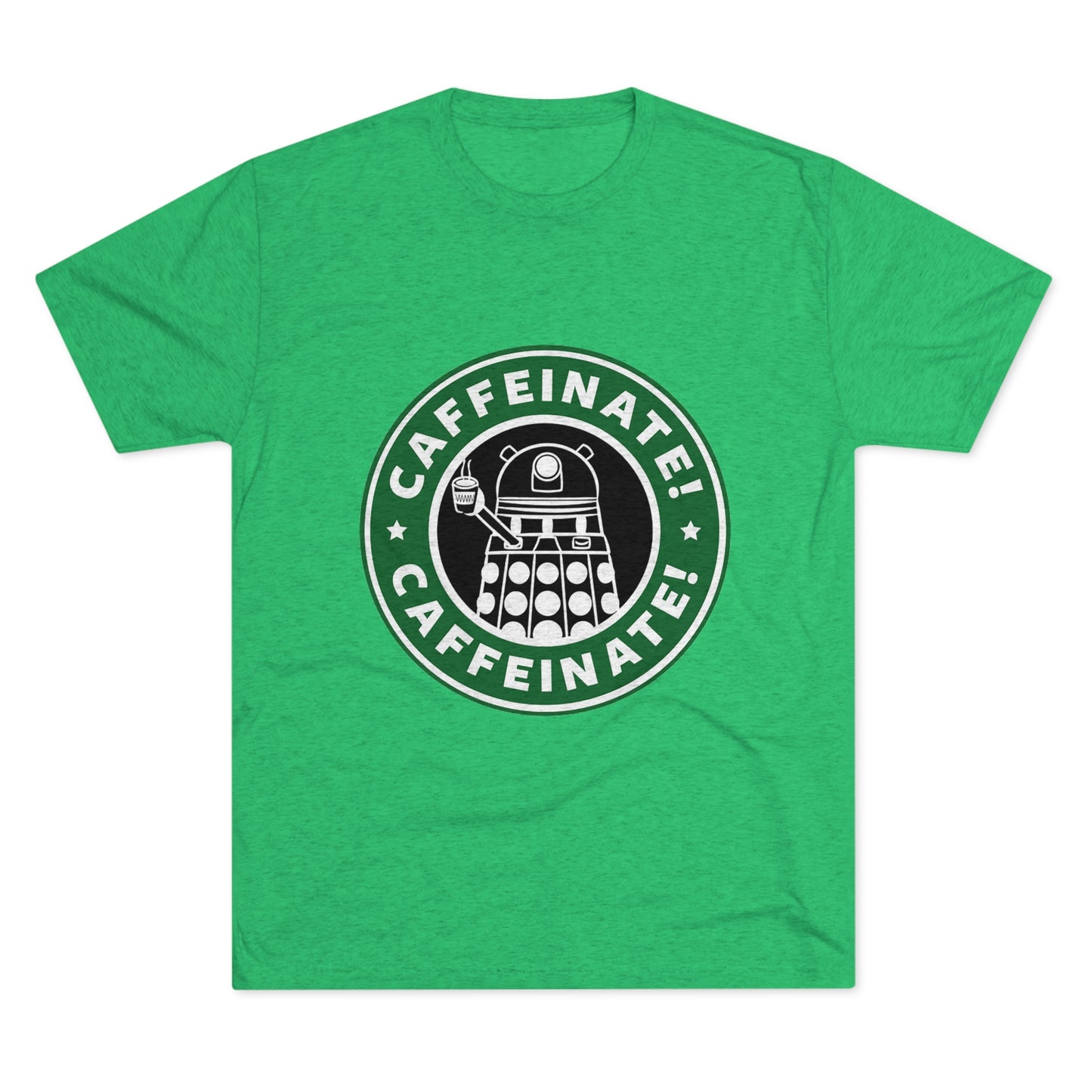 Coffee Premium Tardis Unisex Tri-Blend Crew Tee