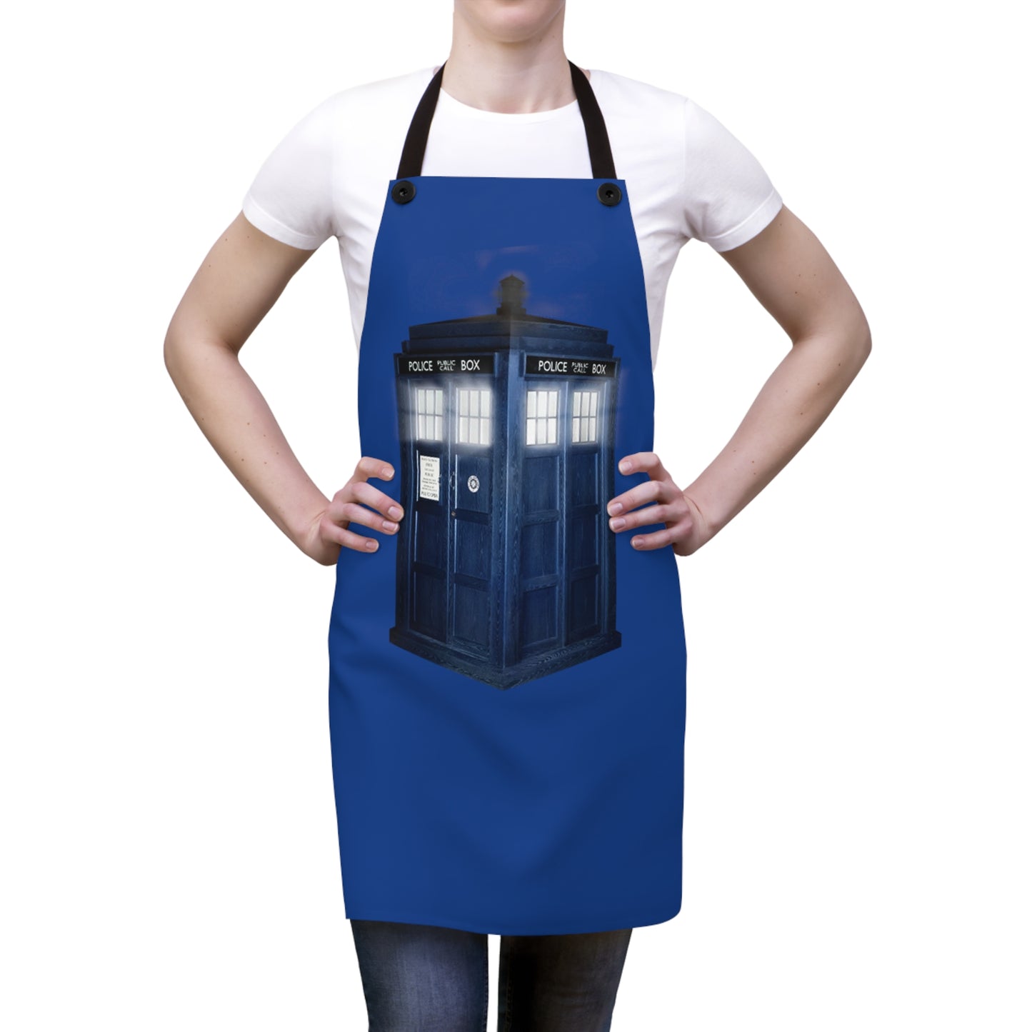 Tardis Bright Lights Apron (AOP)