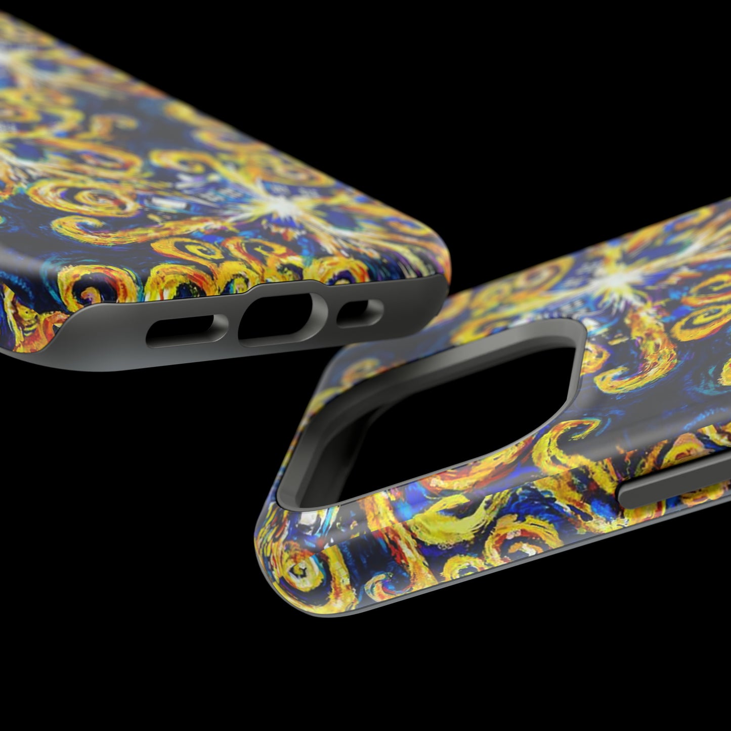 New iPhone 15 MagSafe Tough Cases Van Gogh Tardis