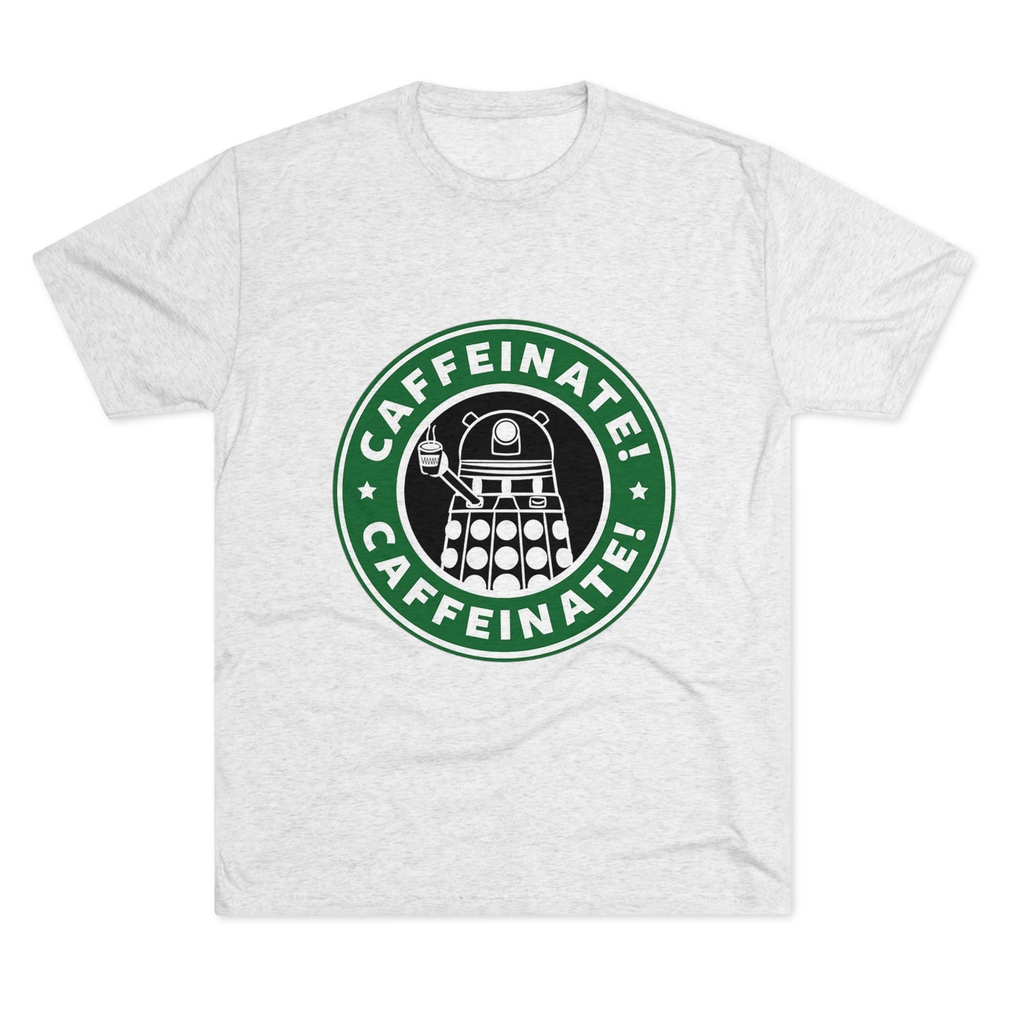 Coffee Premium Tardis Unisex Tri-Blend Crew Tee