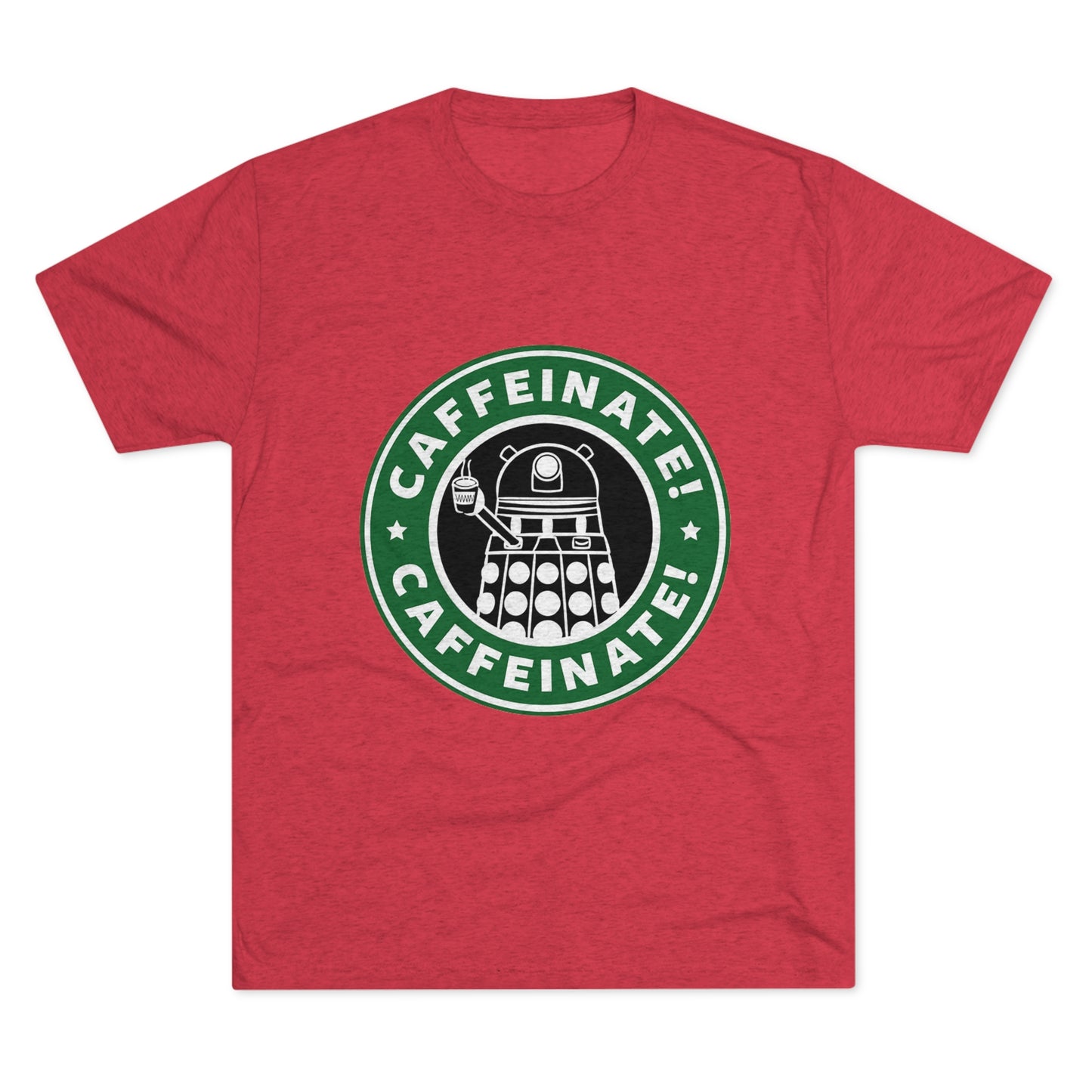 Coffee Premium Tardis Unisex Tri-Blend Crew Tee