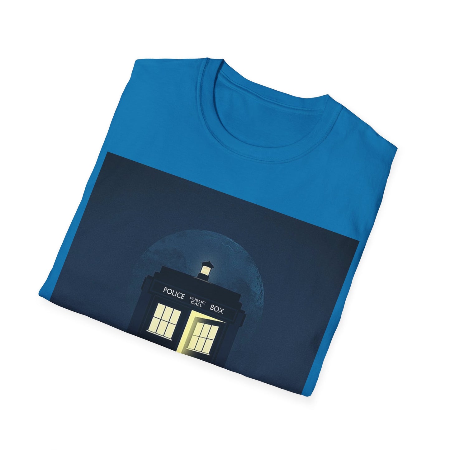 Doctor Who Tardis Allonsy Unisex Softstyle T-Shirt