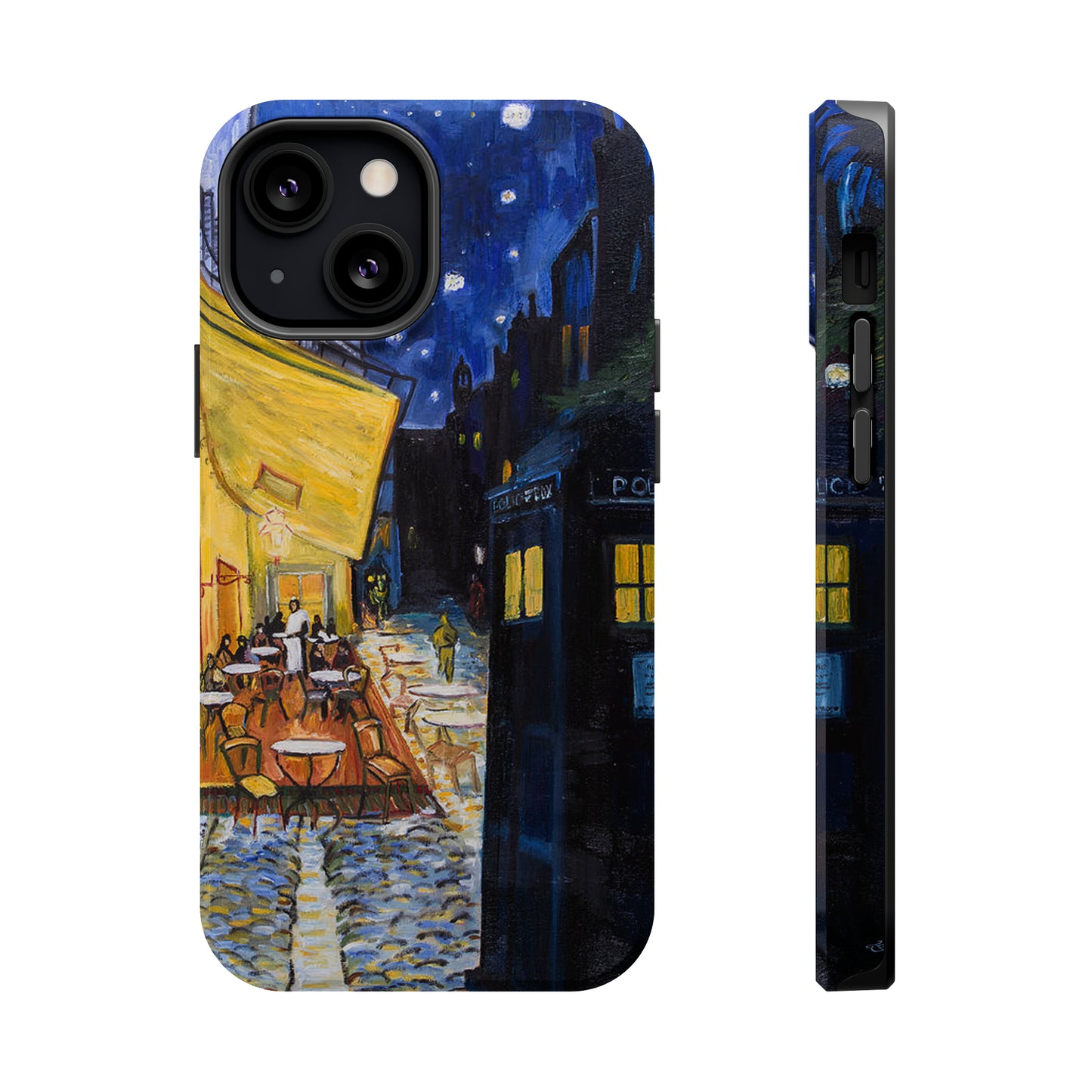 Van Gogh Cafe Tardis MagSafe Tough Cases