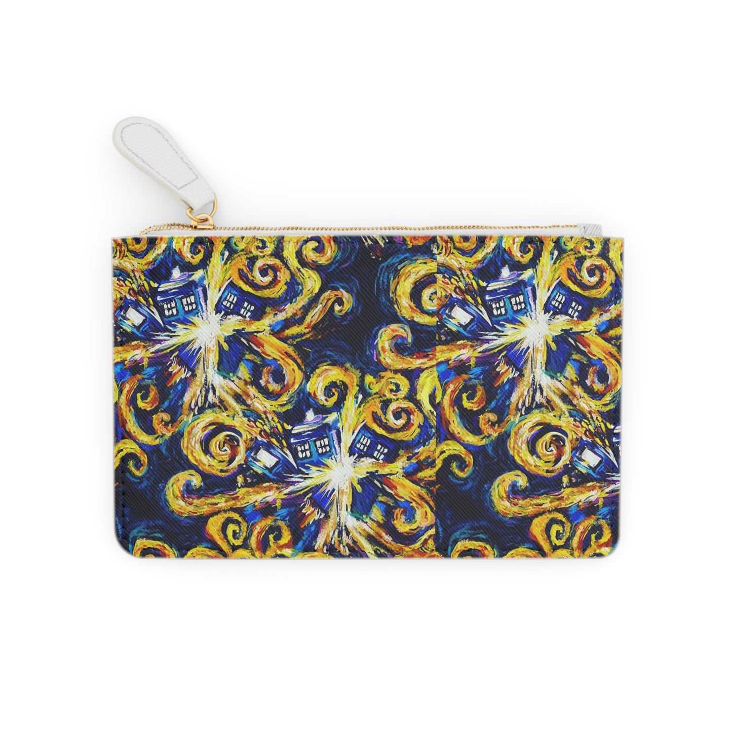 Van Gogh Tardis Mini Clutch Bag