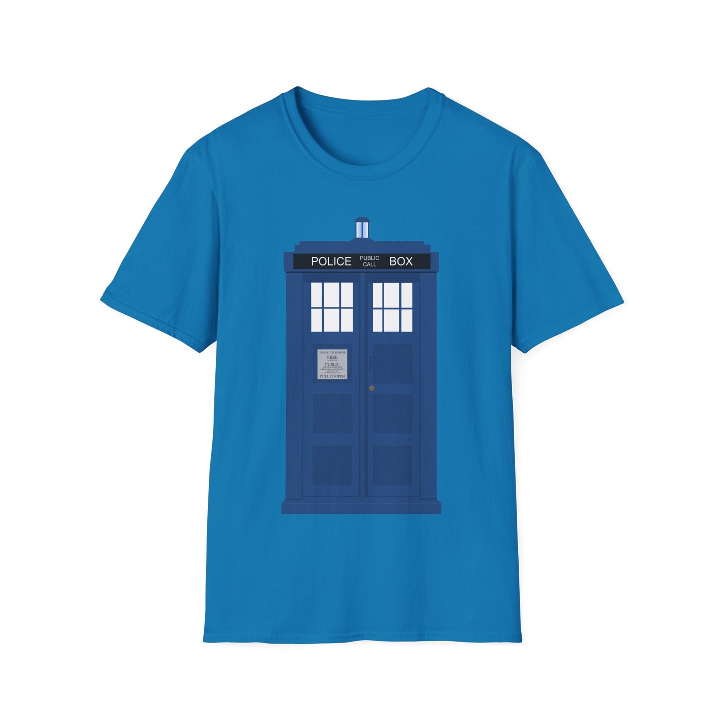 Doctor Who Tardis Unisex Softstyle T-Shirt