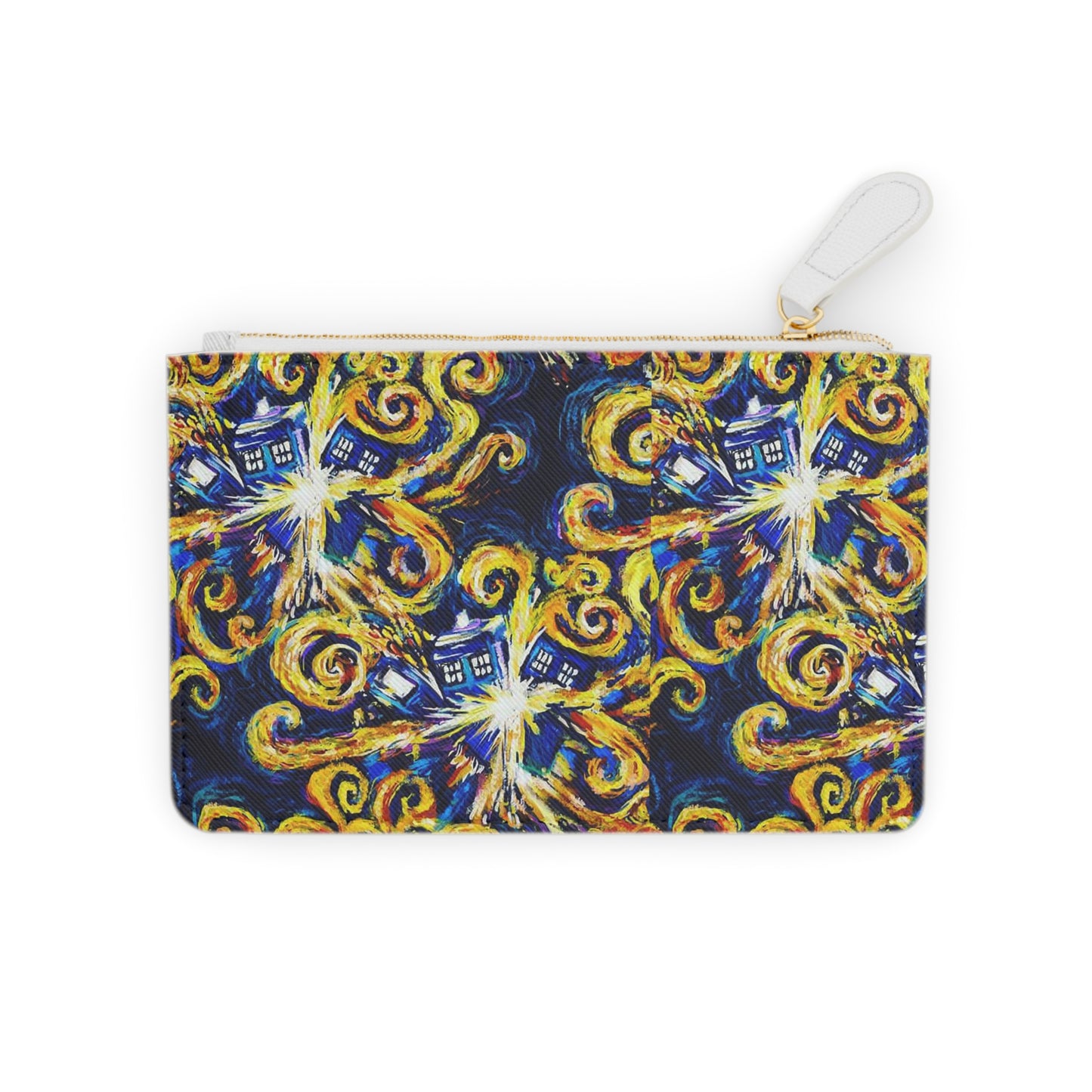 Van Gogh Tardis Mini Clutch Bag