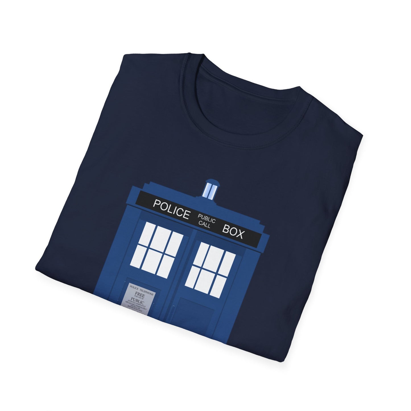 Doctor Who Tardis Unisex Softstyle T-Shirt