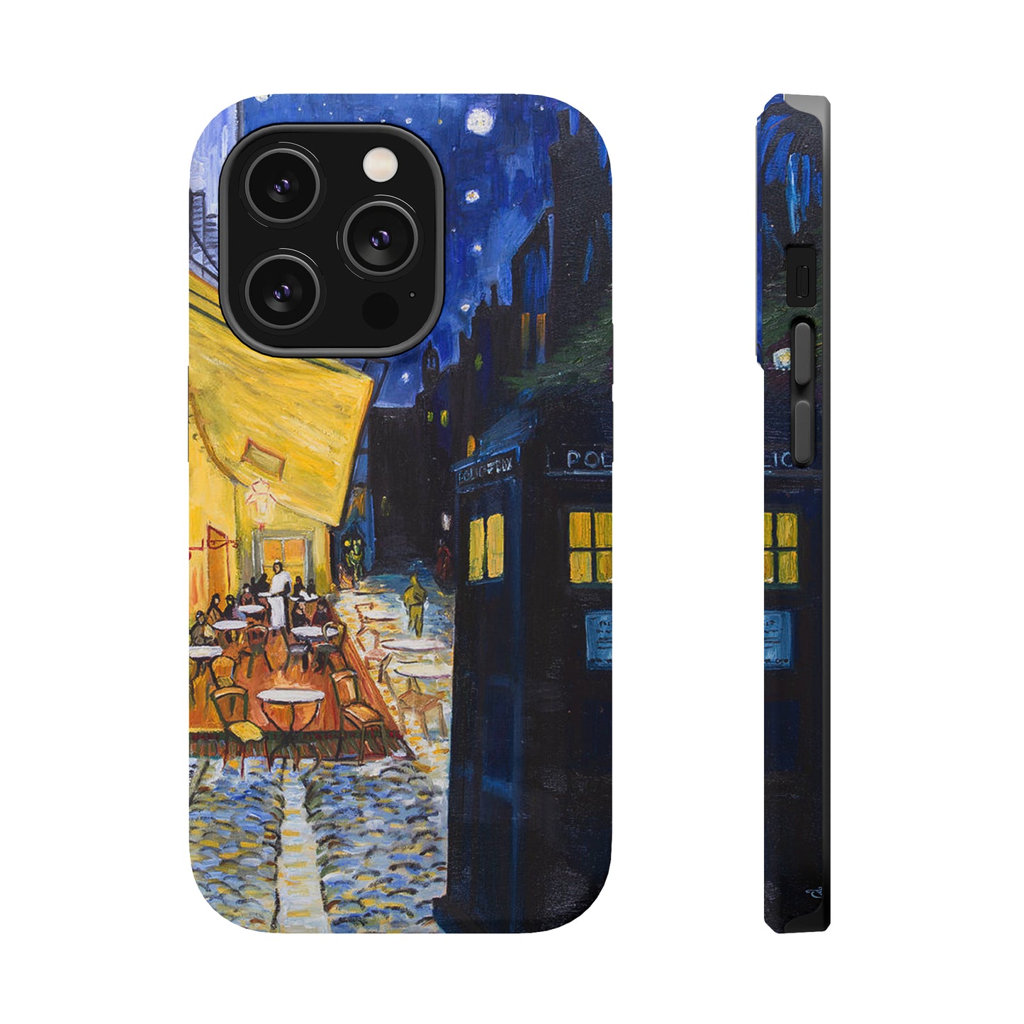 Van Gogh Cafe Tardis MagSafe Tough Cases