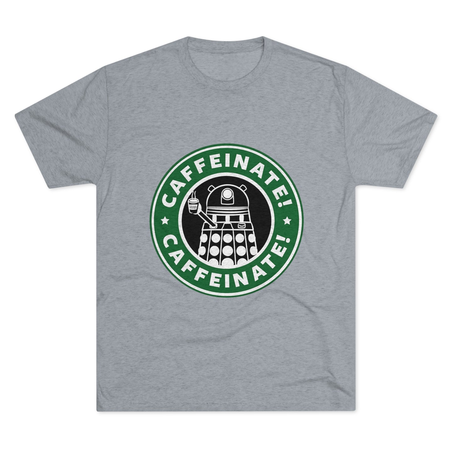 Coffee Premium Tardis Unisex Tri-Blend Crew Tee