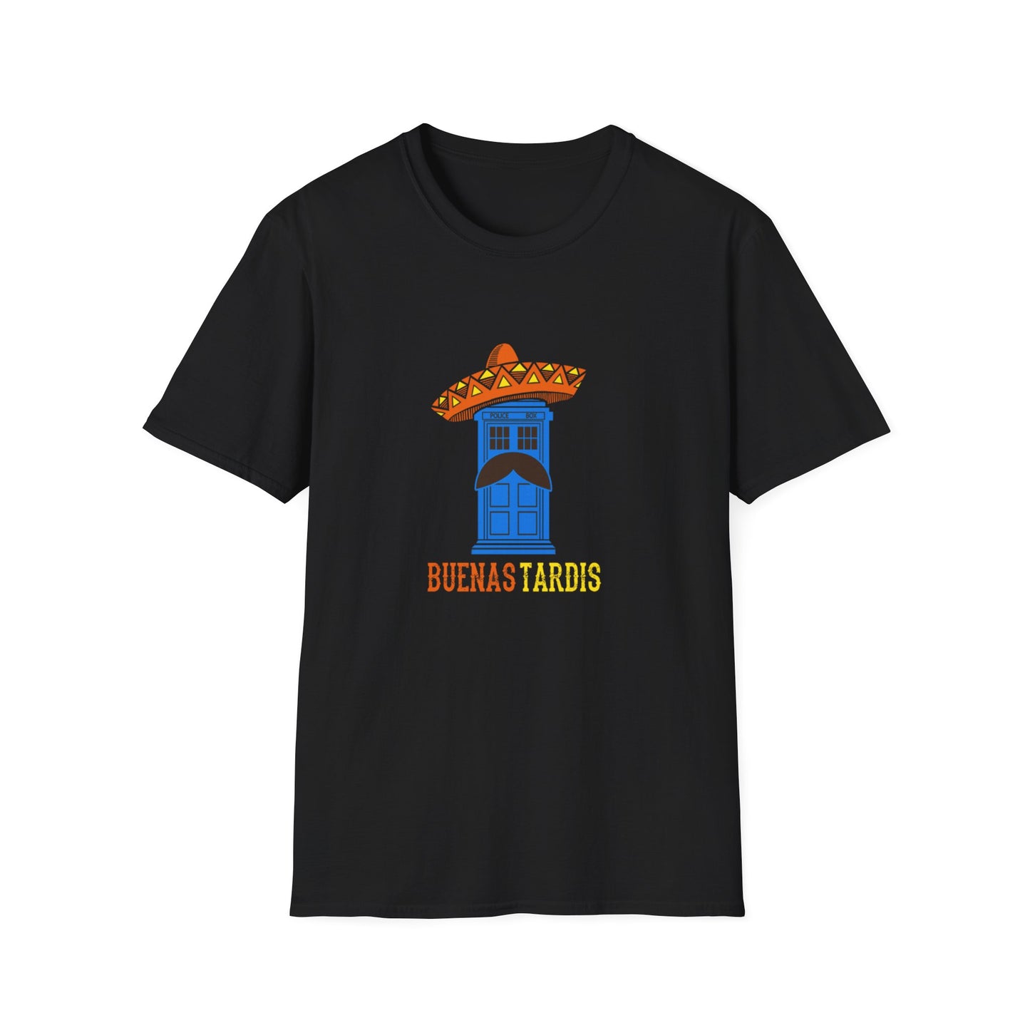 Buenas Tardis Unisex Softstyle T-Shirt