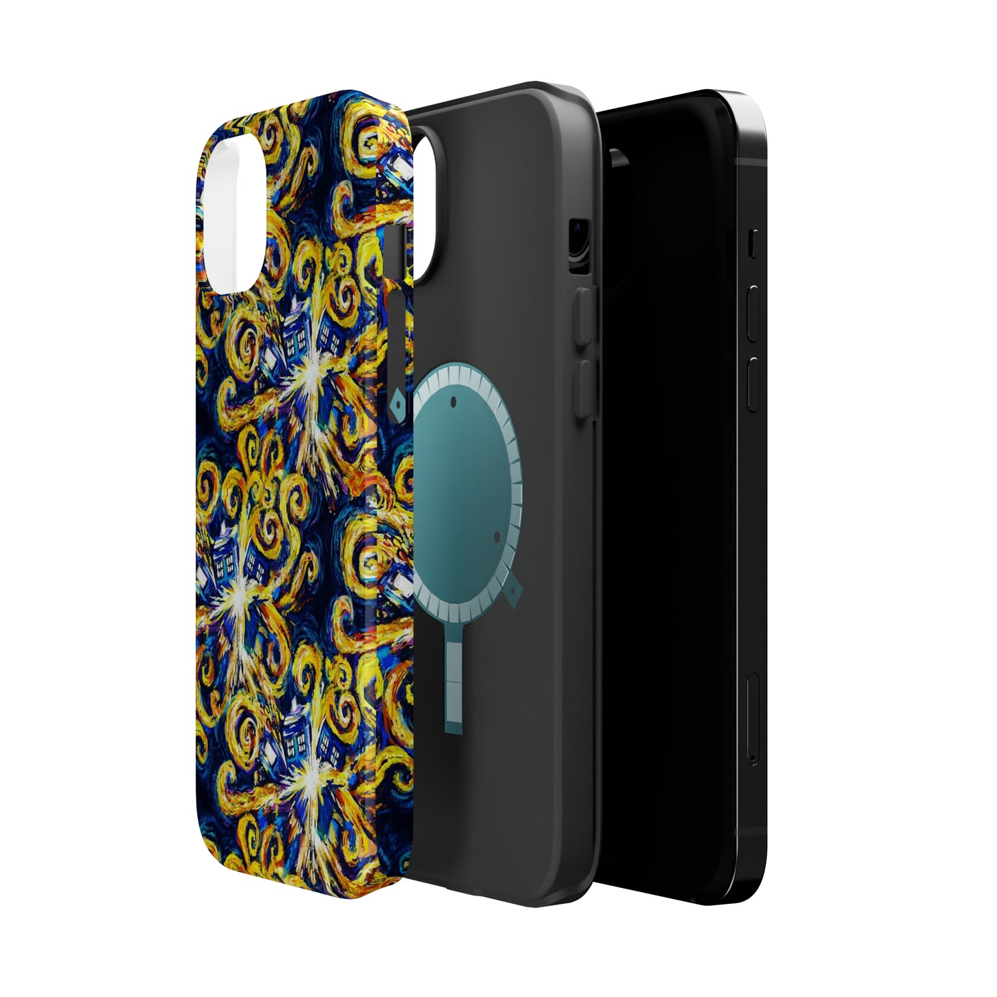 New iPhone 15 MagSafe Tough Cases Van Gogh Tardis