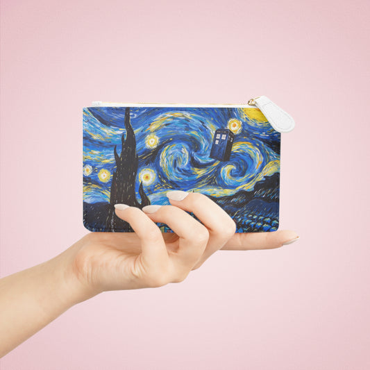 Van Gogh Tardis Mini Clutch Bag