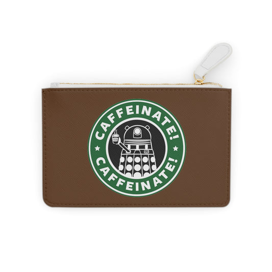Cafe Espresso Tardis Mini Clutch Bag