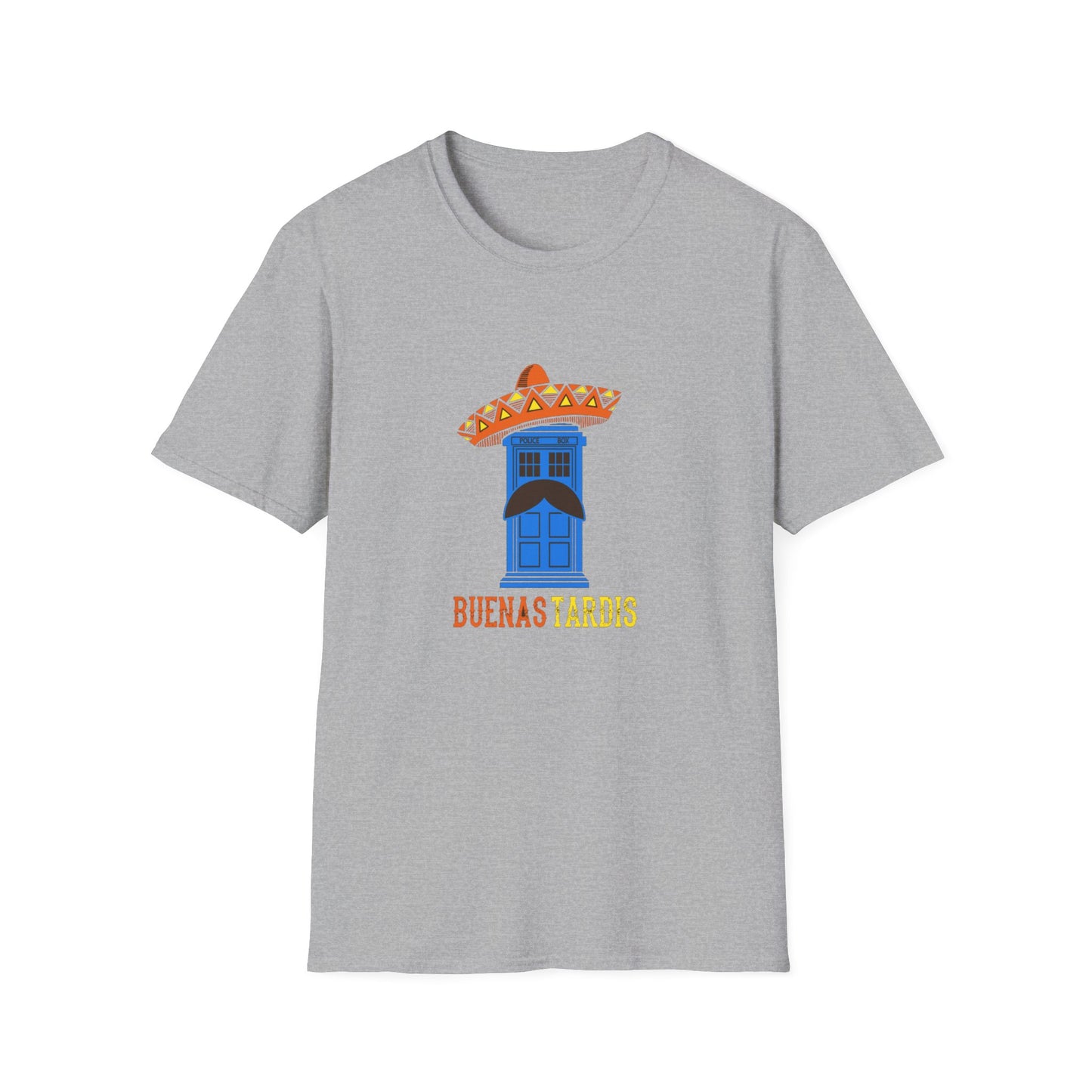 Buenas Tardis Unisex Softstyle T-Shirt