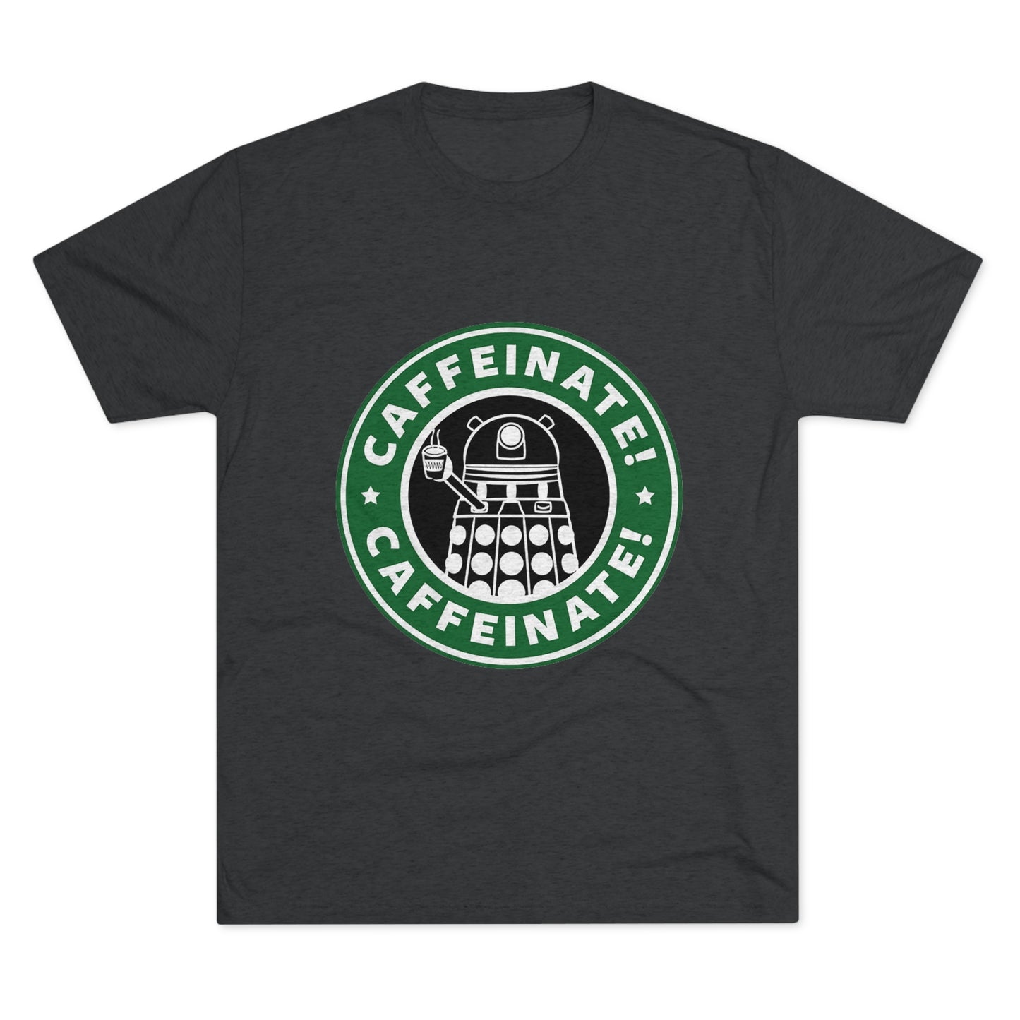 Coffee Premium Tardis Unisex Tri-Blend Crew Tee