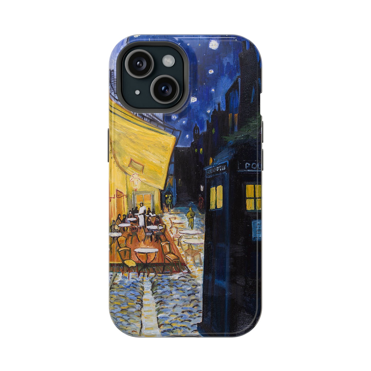 Van Gogh Cafe Tardis MagSafe Tough Cases