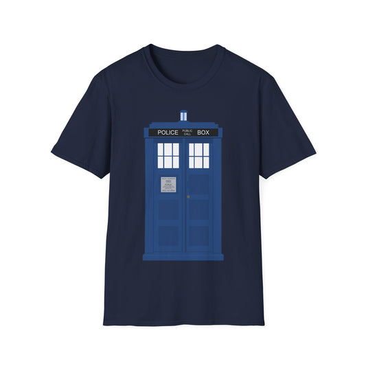 Doctor Who Tardis Unisex Softstyle T-Shirt