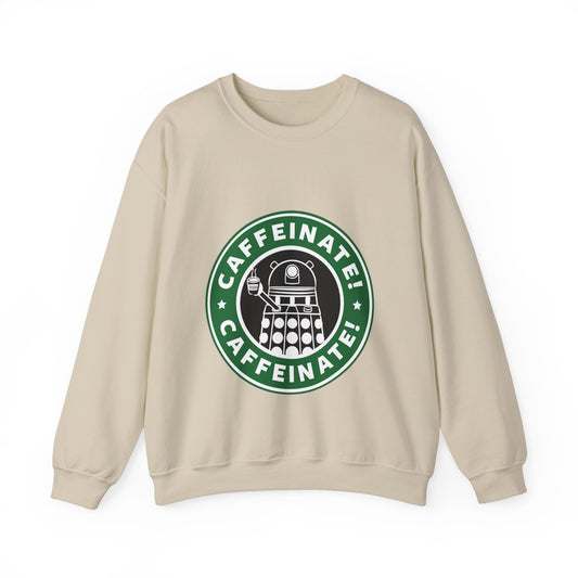 Café Latte Tardis Unisex Crewneck Sweatshirt