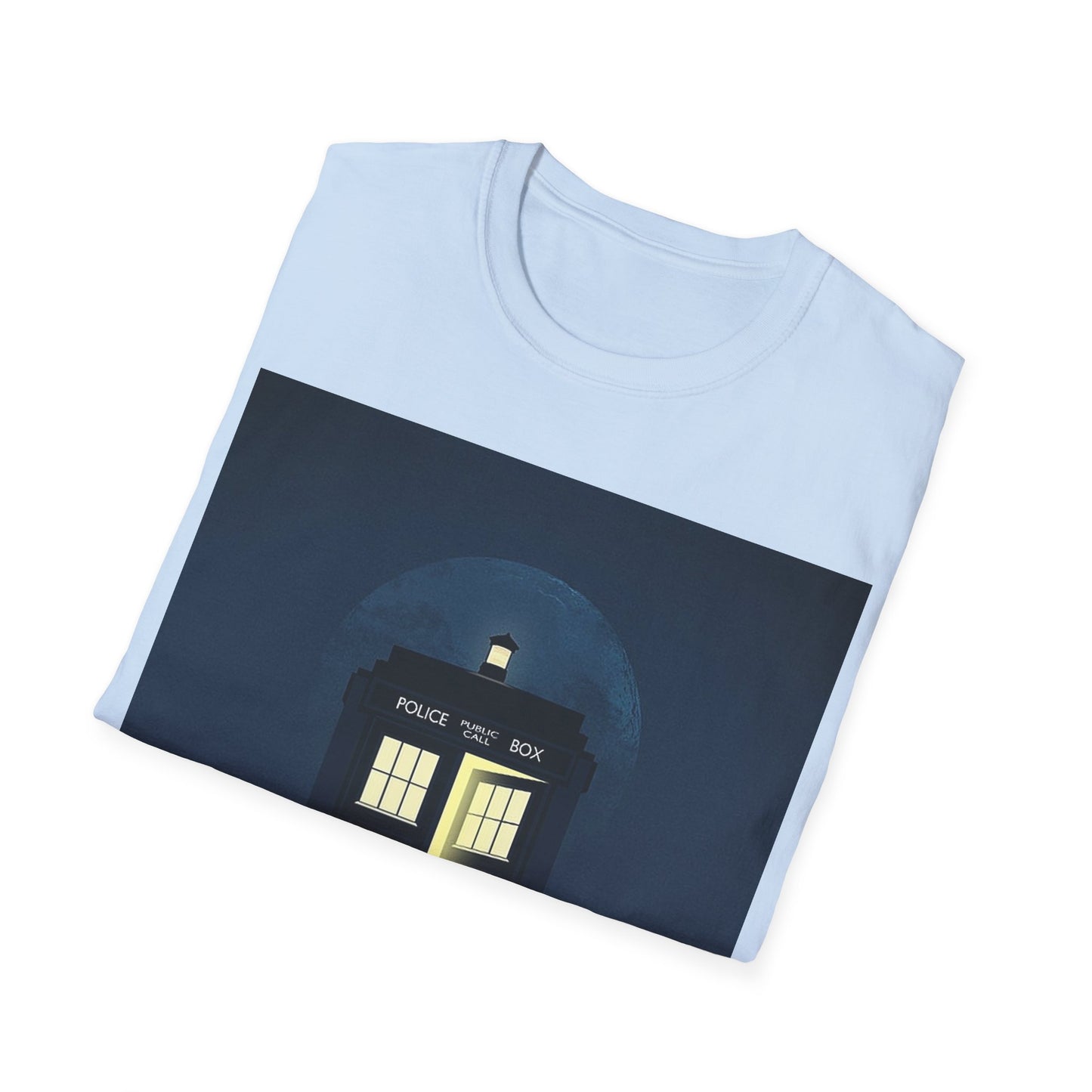 Doctor Who Tardis Allonsy Unisex Softstyle T-Shirt